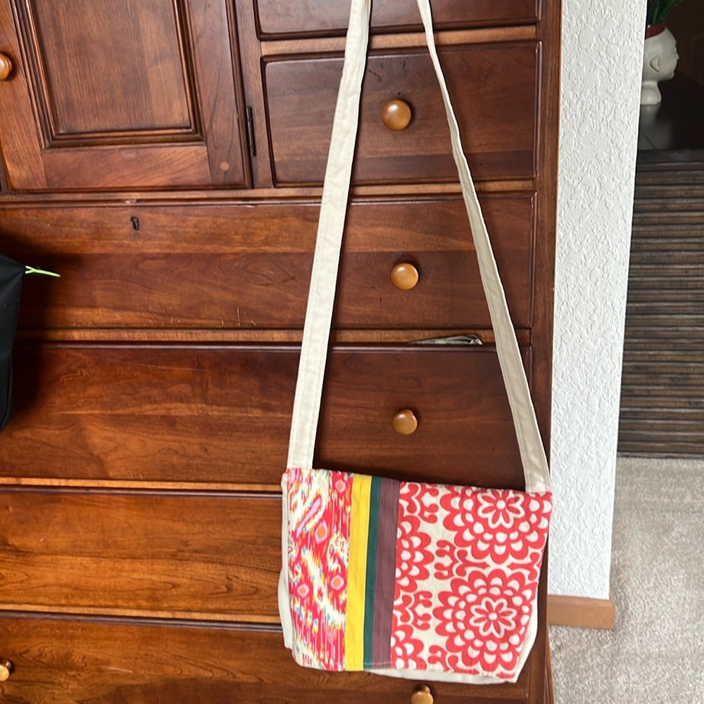 Rose Citron French crossbody bag